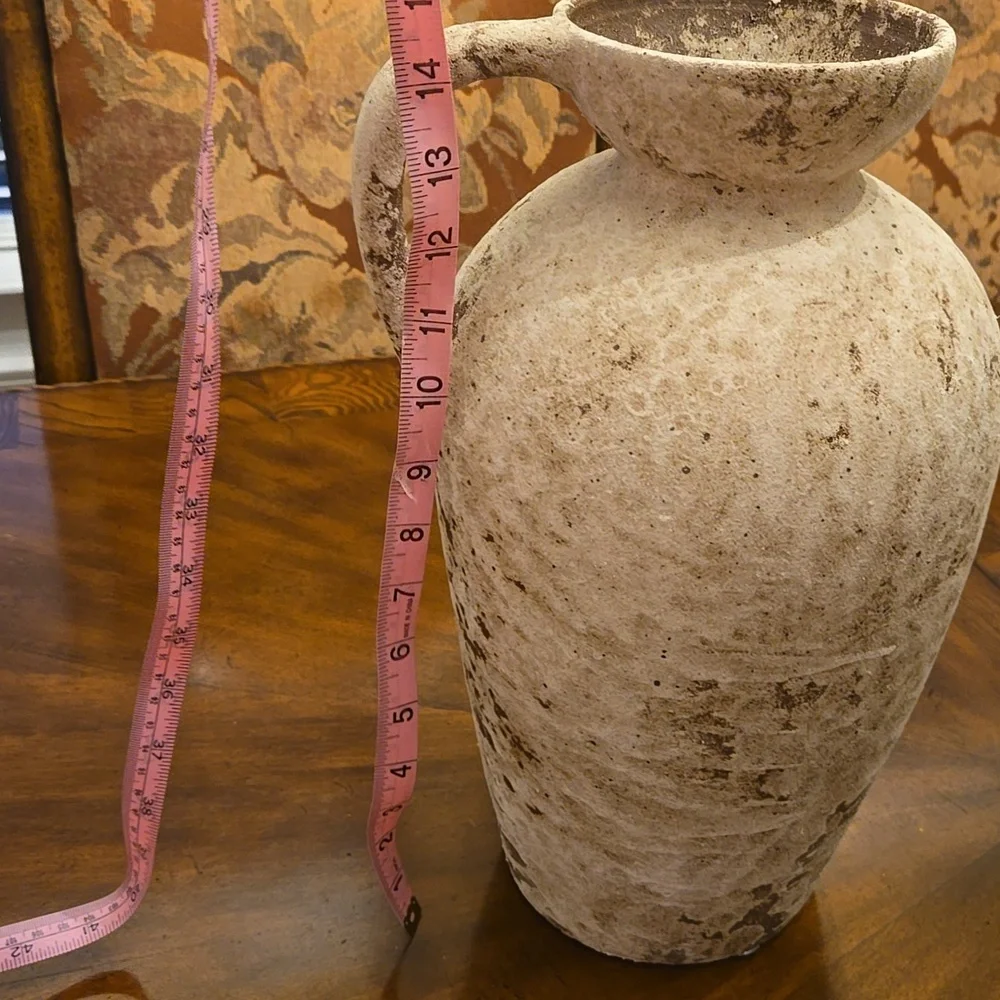 Rustic Beige Vase